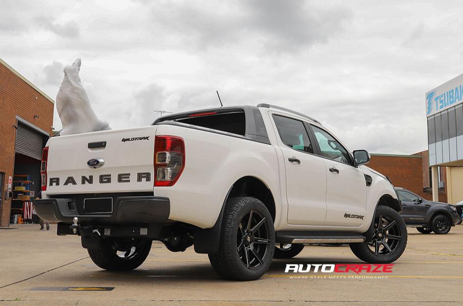 FORD RANGER AVALANCHE GLOSS BLACK MILLED ACCENTS